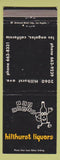Matchbook Cover - Millhurst Liquors Los Angeles CA WEAR