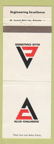 Matchbook Cover - Allis Chalmers Tractors