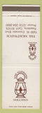 Matchbook Cover - The Nightwatch Steak Restaurant Pasadena CA
