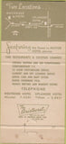 Matchbook Cover - Uplander Motor Hotel Arcadia CA
