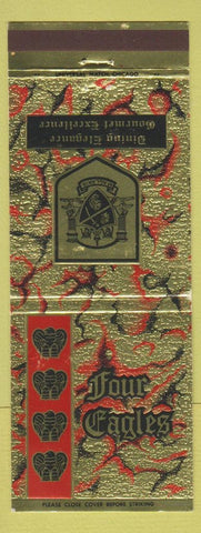 Matchbook Cover - Four Eagles Restaurant