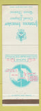 Matchbook Cover - Frances Brewster Clothes Winter Park Naples Miami Beach FL