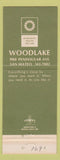 Matchbook Cover - Woodlake Apartments San Mateo CA