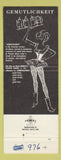 Matchbook Cover - Golden Barrel Des Plaines IL Henrici's