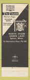 Matchbook Cover - Westwood Inn Fireside Willmar Spicer MN