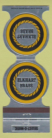 Matchbook Cover - Elkhart Brass