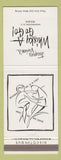 Matchbook Cover - Jacques Vivien's Whisky A Go Go Disco Washington DC