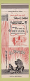 Matchbook Cover - El Rancho Restaurant Flint MI