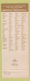 Matchbook Cover - Imperial 400 Motel State College PA