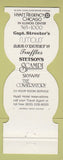 Matchbook Cover - The Skyway Hyatt Regency Hotel Chicago IL