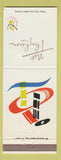 Matchbook Cover - Nat Thylan Furs New York City abstract art