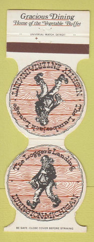 Matchbook Cover - Logger's Landing Ludington MI