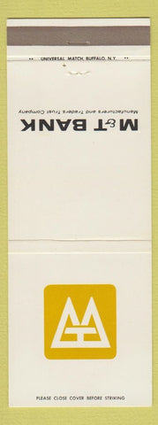 Matchbook Cover - M&T Bank Blasdell NY