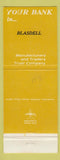Matchbook Cover - M&T Bank Blasdell NY