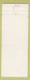 Matchbook Cover - Sax of Tustin CA Furs girlie