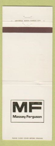 Matchbook Cover - Massey Ferguson Tractors Stow Skow Humboldt IA WEAR