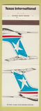 Matchbook Cover - Texas International Airline
