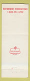 Matchbook Cover - Piedmont Airlines Orlando FL parrot