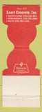 Matchbook Cover - Kuert Concrete South Bend Mishawaka IN Niles IL?