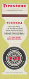 Matchbook Cover - Firestone Tires Winston Salem NC
