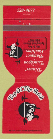 Matchbook Cover - Top of the Arch Springfield IL