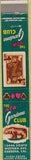 Matchbook Cover - New Gardena Club CA 10 Strike