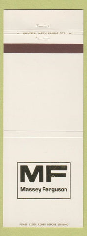 Matchbook Cover - Massey Ferguson Tractors Humboldt IA