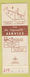 Matchbook Cover - Photocopy Company Printing Palo Alto Santa Clara CA