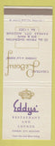 Matchbook Cover - Eddys' Restaurant Kansas City MO