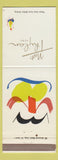 Matchbook Cover - Nat Thylan Furs New York City abstract art Mardi Gras