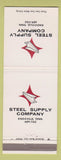 Matchbook Cover - Steel Supply Comapny Knoxville TN