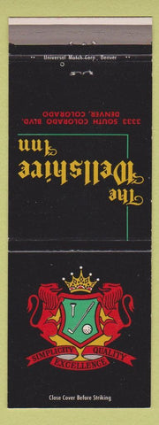 Matchbook Cover - The Wellshire Inn Denver Colorado
