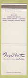 Matchbook Cover - Inga Britt Slenderizing Salon Carmel CA