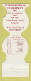 Matchbook Cover - Arizona Sun Devils Football 1978 Journey's End Tempe AZ