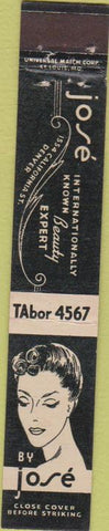 Matchbook Cover - Beauty Salon Denver CO Girlie 10 Strike