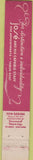 Matchbook Cover - Beauty Salon Denver CO Girlie 10 Strike