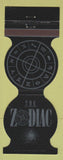 Matchbook Cover - The Zodiak Lounge Washington Dulles DC