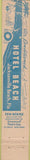 Matchbook Cover - Jack's Beach Bar Jacksonville Beach FL 10 Strike