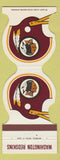 Matchbook Cover - Washington Redskins Football 1980 Empire Machinery Norfolk VA