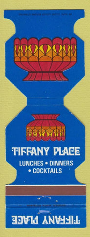 Matchbook Cover - Tiffany Place Restaurant Pittsburgh PA