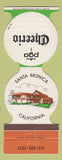 Matchbook Cover - Cheerio Golf PGA Santa Monica CA
