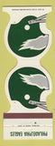 Matchbook Cover - Philadelphia Eagles Football 1981 RD Bitzer Philadelphia PA