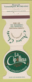 Matchbook Cover - La Cipollina Italian Yarmouthport MA Cambridge
