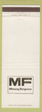Matchbook Cover - Massey Ferguson Tractors Wakeeney KS WEAR