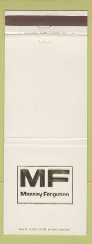 Matchbook Cover - Massey Ferguson Tractors Wakeeney KS WEAR