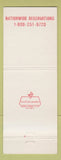 Matchbook Cover - Piedmont Airlines New Orleans LA