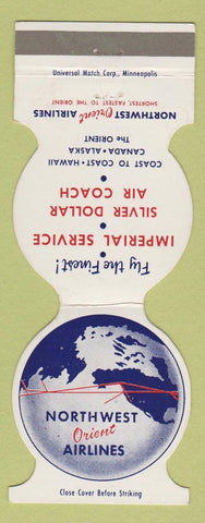 Matchbook Cover - Northwest Orient Airlines Jewelite
