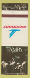 Matchbook Cover - Piedmont Airlines Tampa FL