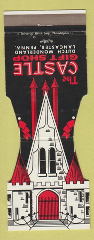 Matchbook Cover - Castle Gift Shop Lancaster PA WEAR