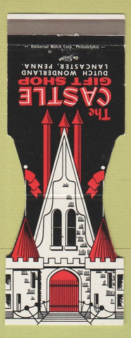 Matchbook Cover - Castle Gift Shop Lancaster PA
